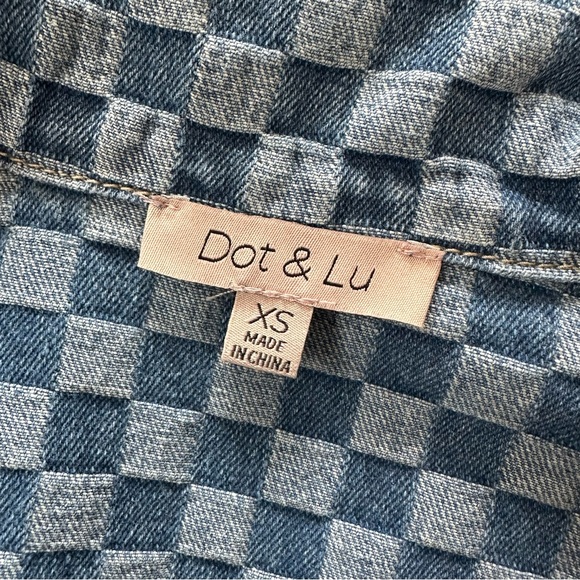 Anthropologie Dot and Lu Dames Denim Jacket in Denim Medium Blue, Size XS - Picture 10 of 11